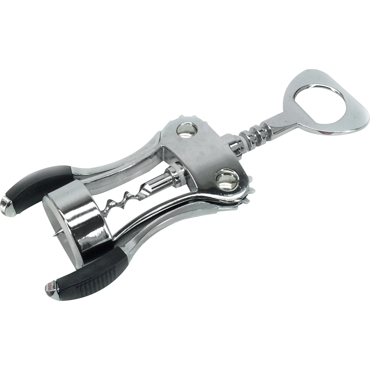 GUSTO CASA - Cavatappi con apribottiglia - h19cm